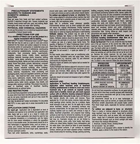 2 Pack Maxforce FC Select Professional Roach Killer Bait Gel - 1 Box (4 X 30 Gr.)