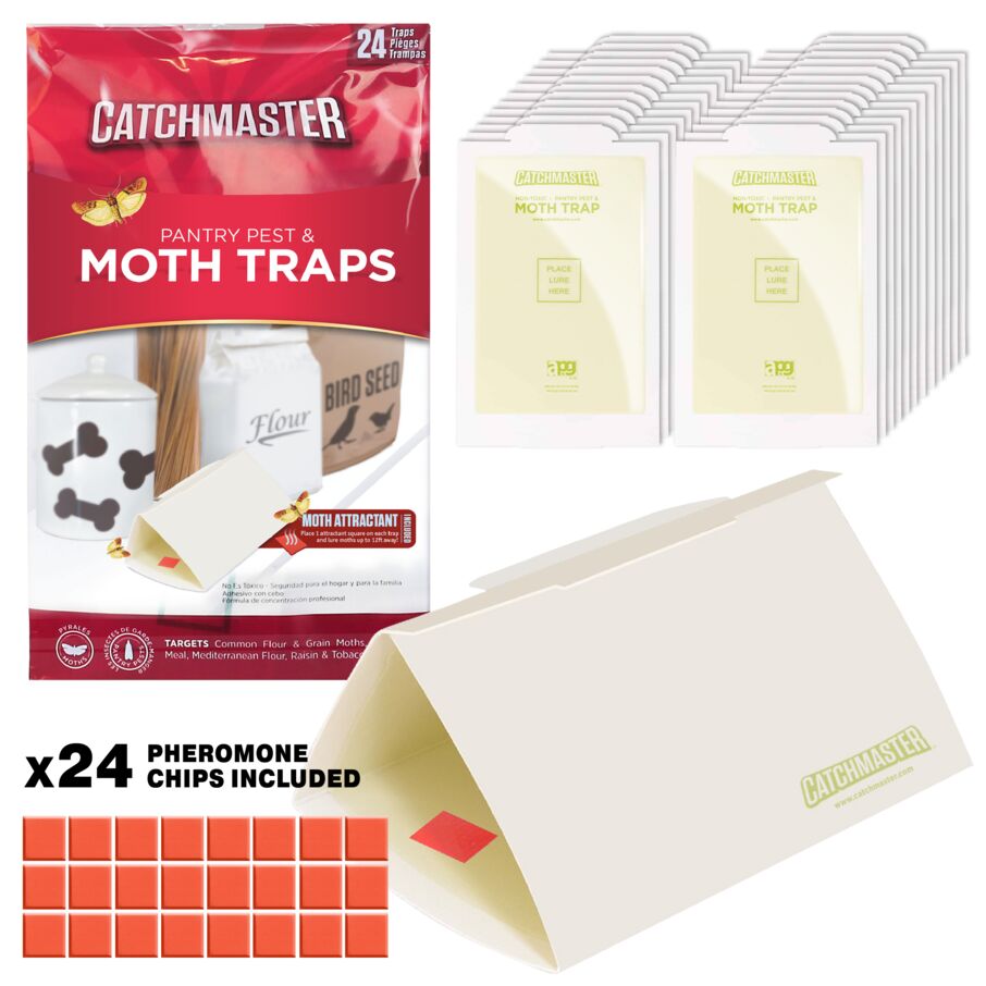 Pantry Pest & Moth Pheromone Infused Glue Board Traps