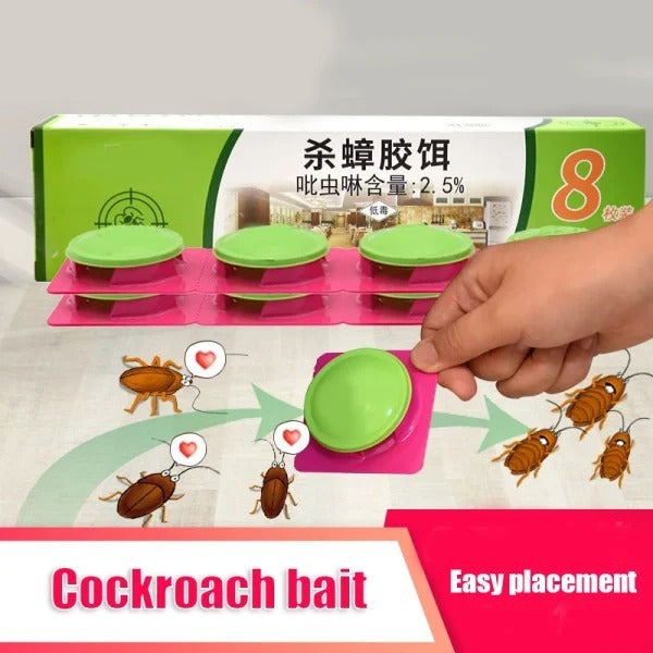 SHINEBOX cockroach stickers for easy placement and effective pest control in your home
