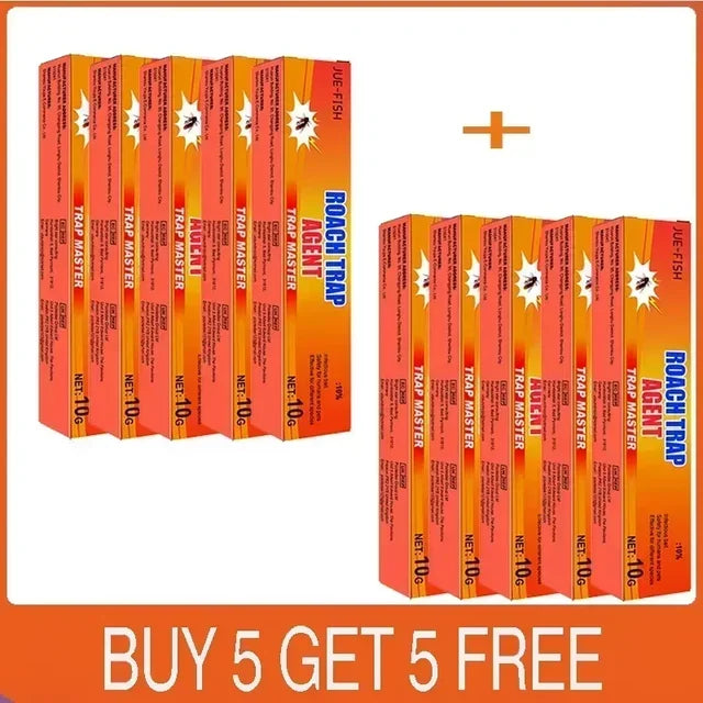 SHINEBOX Cockroach Killing Gel, 10 tubes, effective pest control for home use