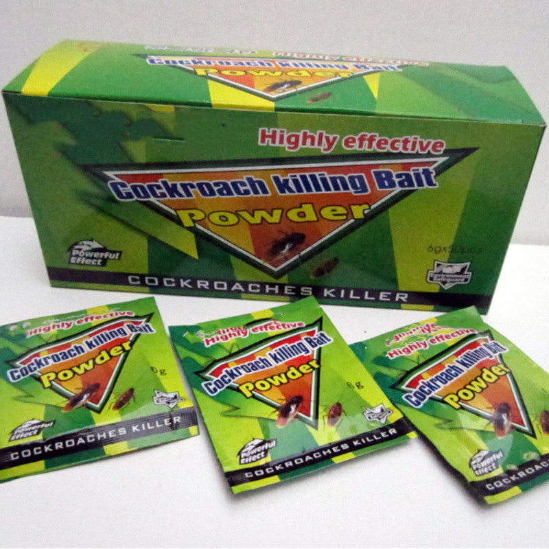 10/20 Pcs Cockroach Bait Powder Repeller – Insect Roach Killer for Indoor Use