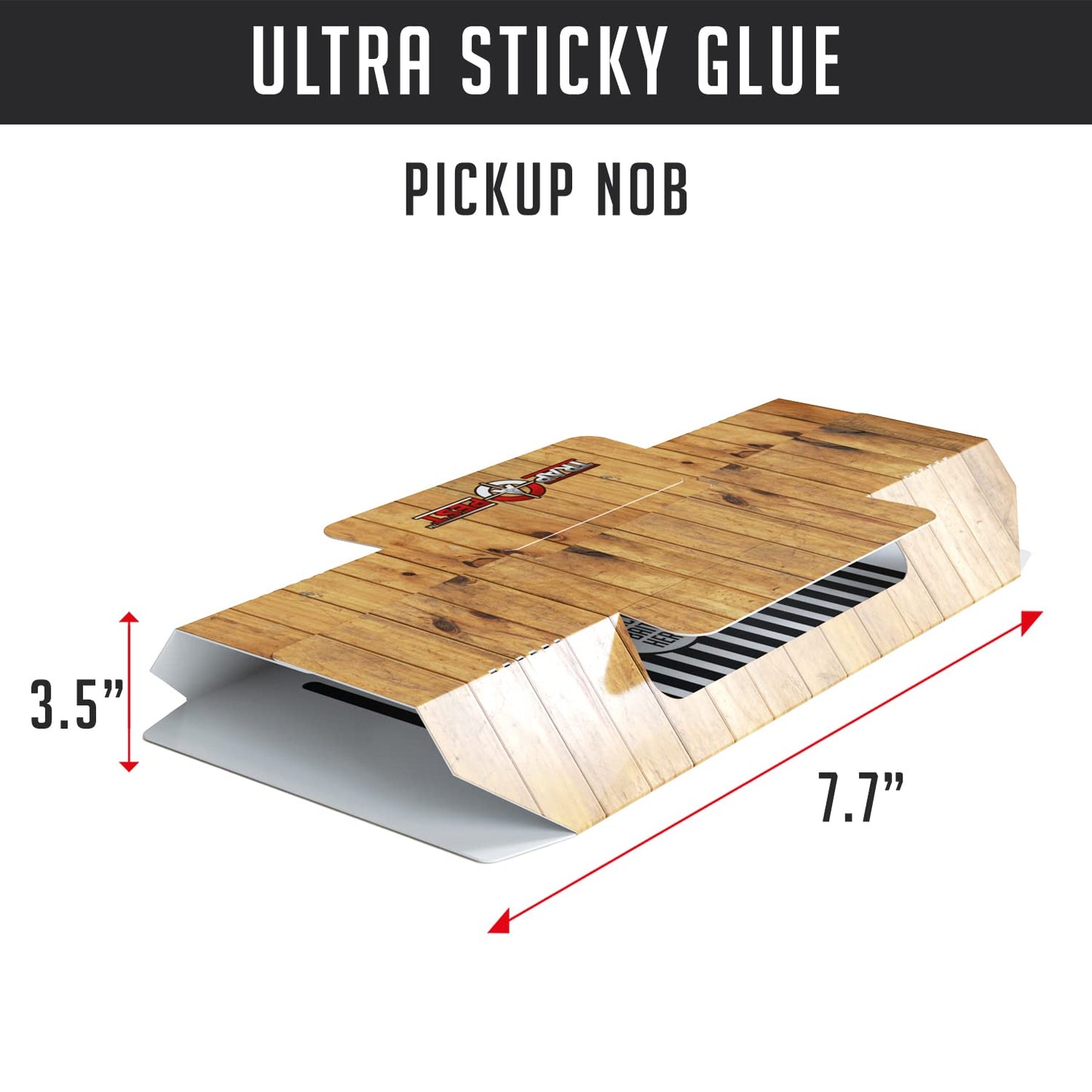 SHINEBOX Ultra Sticky Glue Roach Motel GIF with Pickup Nob for Effective Cockroach Trapping