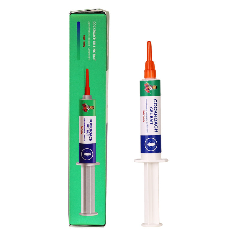 SHINEBOX paste for cockroaches packaged in a syringe for easy application and effective pest control