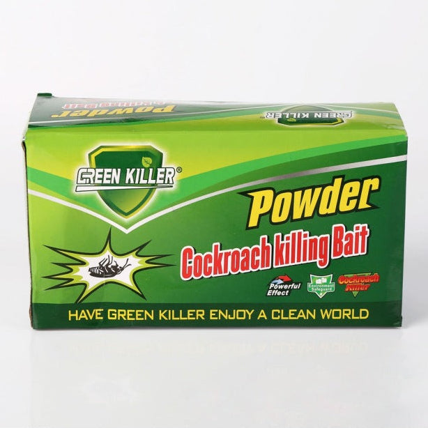 50 Sachets Green Killer Cockroach Powder Bait