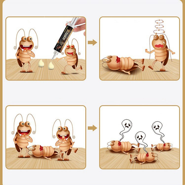 Cockroach Killing Drug A Nest Full Home With Non Toxic Glue Bait Artifact