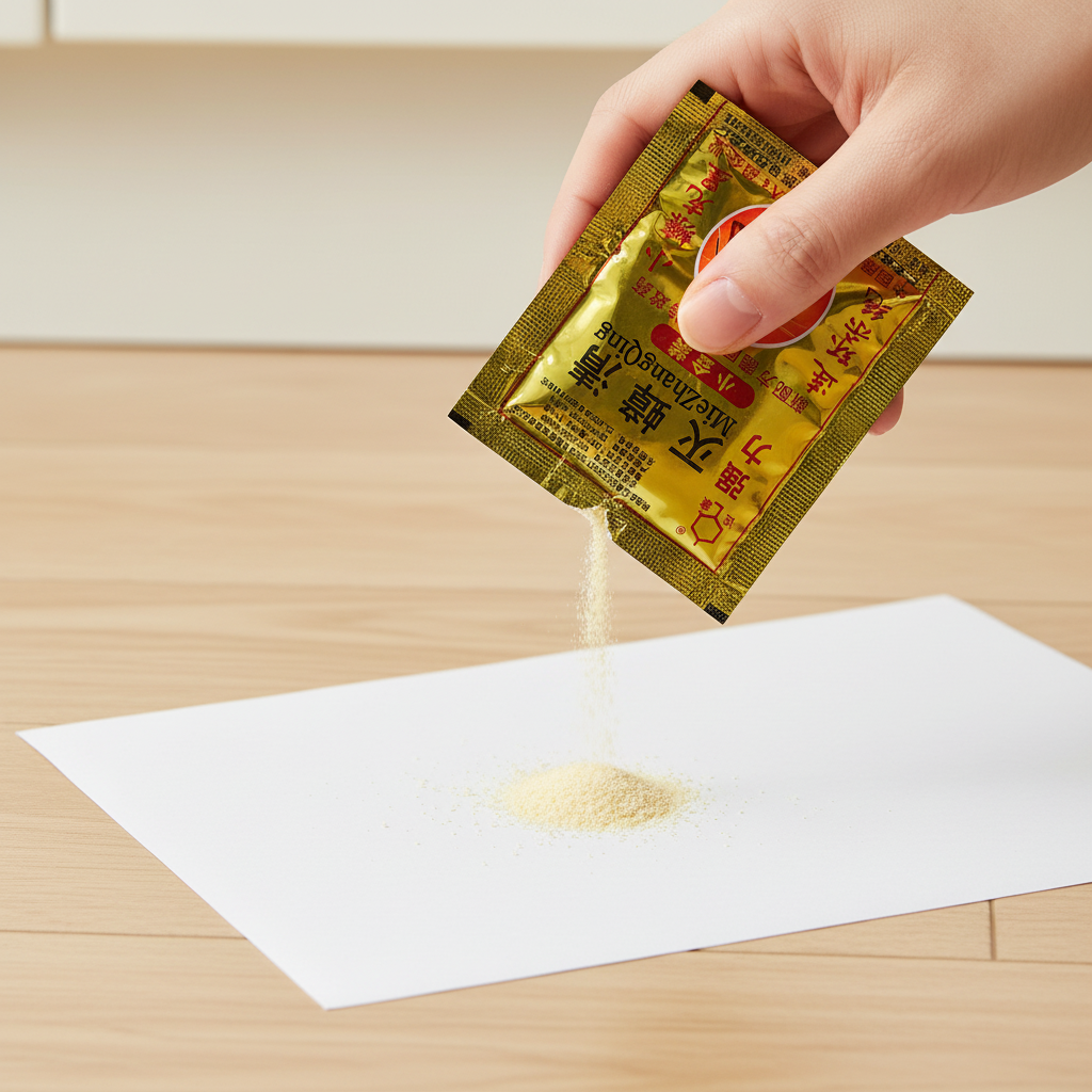 MieZhangQing cockroach killer bait powder package