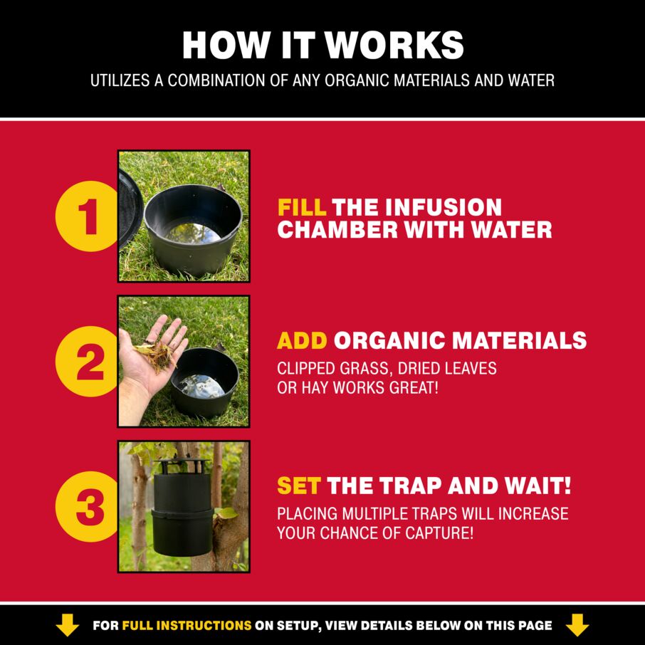 Catchmaster Oasis Ovi-Mini Mosquito Trap Refill – 8 Pack