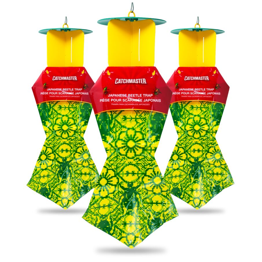 Catchmaster Japanese Beetle Hanging Trap – Dual Lure System