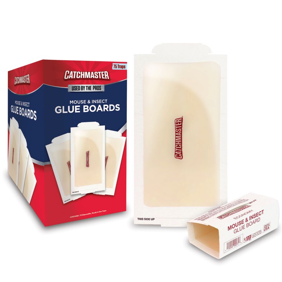 75 Count Catchmaster Mouse & Insect Glue Board Traps