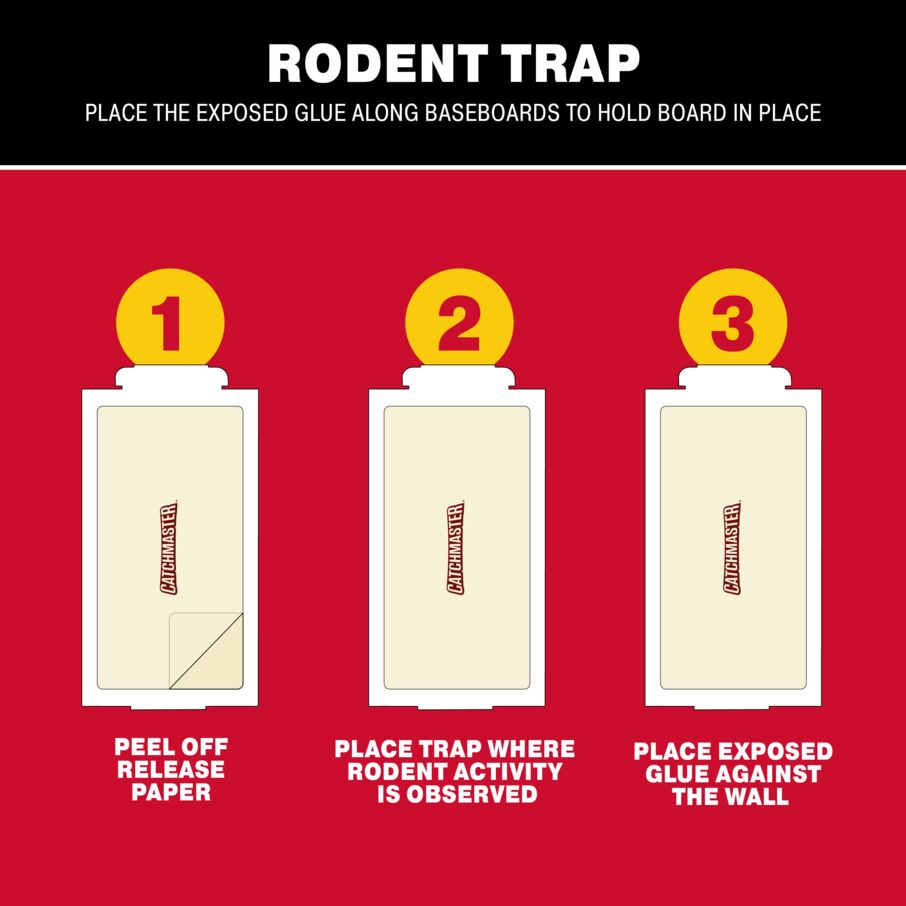75 Count Catchmaster Mouse & Insect Glue Board Traps
