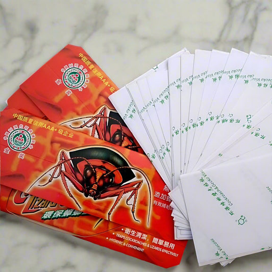 SHINEBOX best cockroach exterminator sticky trap pack with multiple adhesive traps for effective pest control