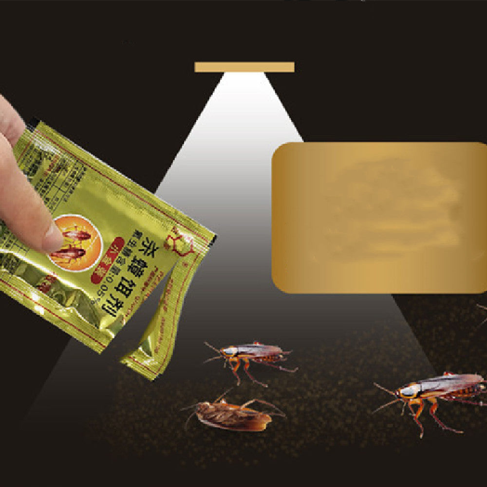 SHINEBOX Chinese cockroach powder in a packet designed for effective pest control solutions