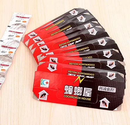 SHINEBOX Cockroach Sticky Glue Traps for Effective Pest Control in Homes