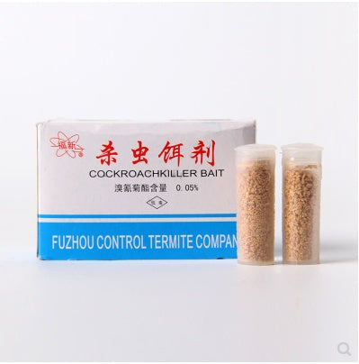 Granular cockroach bait pellets for effective indoor insect control.