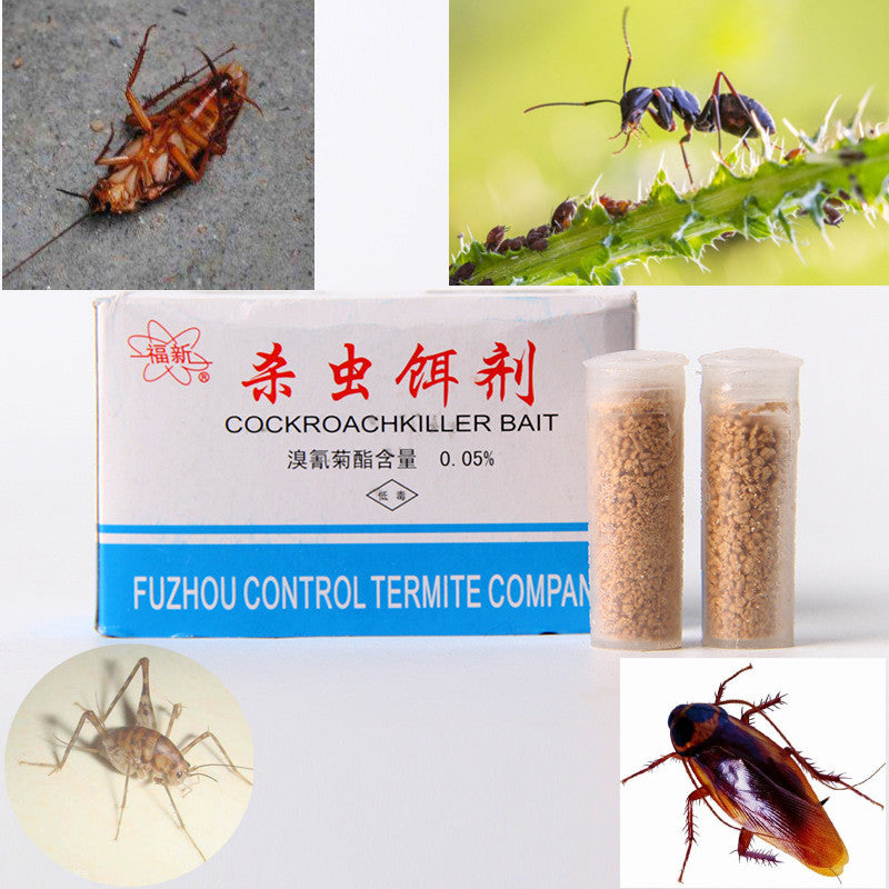 SHINEBOX Cockroach Killer Pack with Bait for Effective household insecticide for roaches