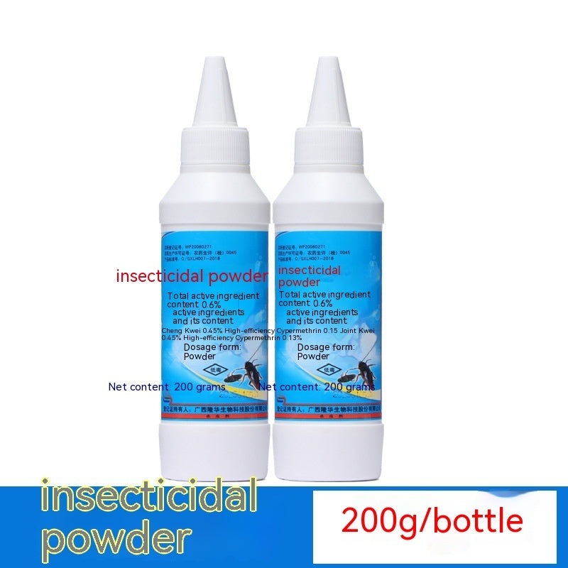 SHINEBOX Chinese cockroach powder in easy-to-use applicator bottles for effective pest control