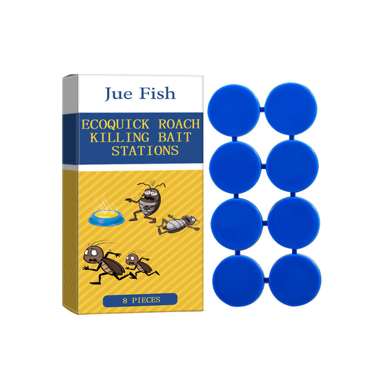 SHINEBOX cockroach bait stickers 8 pieces in packaging for effective indoor roach control