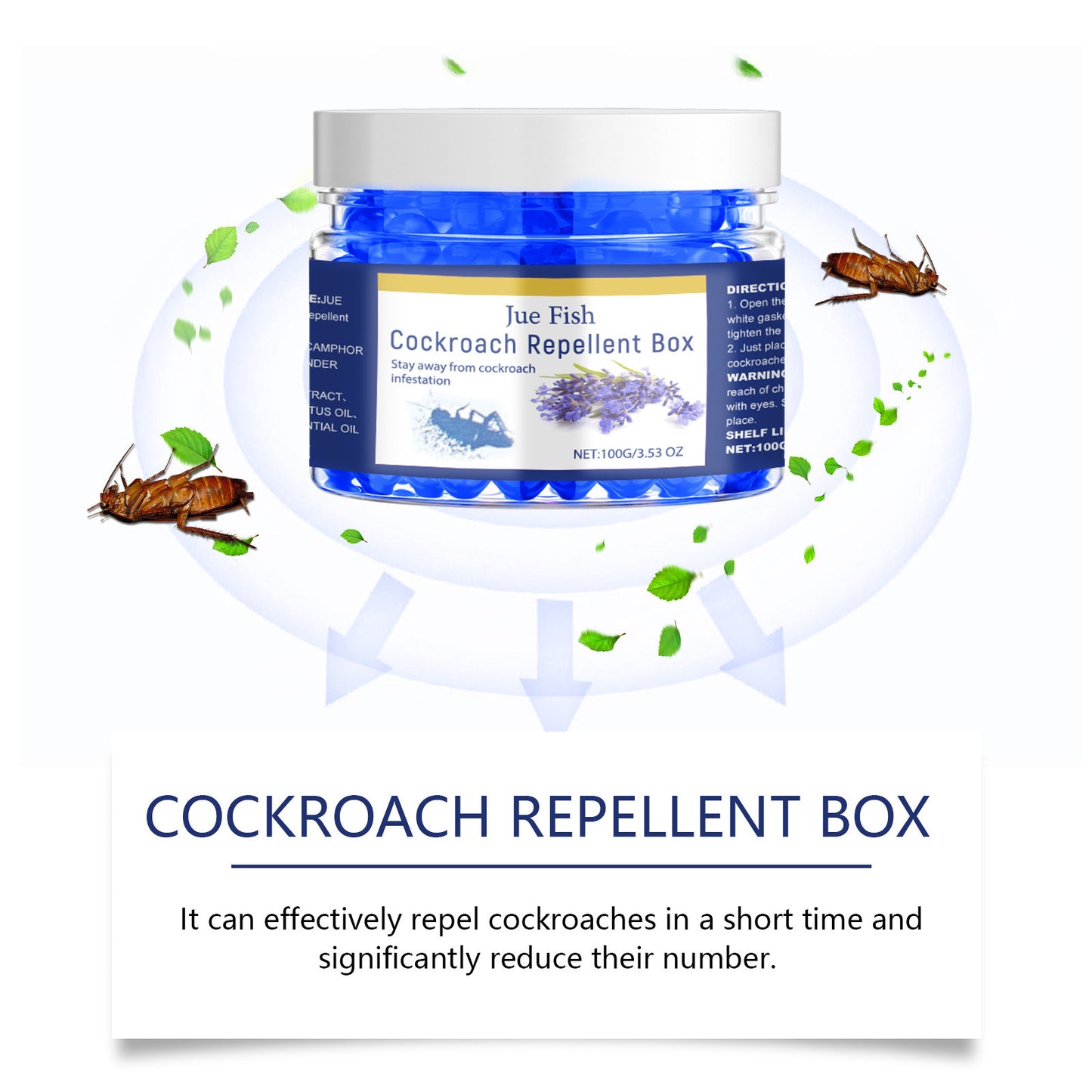 SHINEBOX natural cockroach repellent box for effective repelling and reducing cockroach numbers