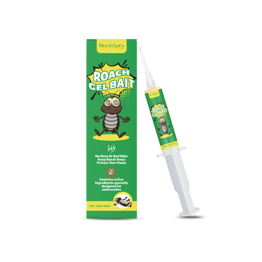 SHINEBOX Roach Gel Bait in Syringe packaging, effective Paste for Cockroaches with no bad odor