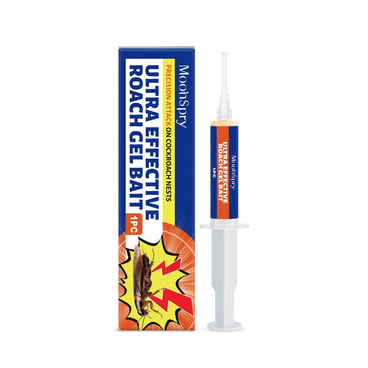 SHINEBOX Ultra Effective Roach Gel Bait in syringe packaging, ideal for using Paste for Cockroaches