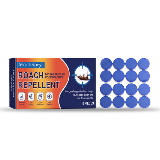 SHINEBOX cockroach stickers pack with 16 pieces for effective roach repellent protection