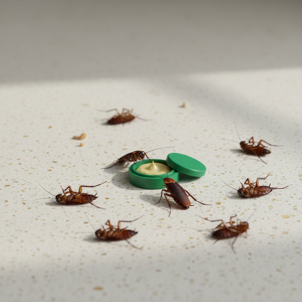 Cockroach Killer Sticker Bait Trap, 16 Pack – Indoor Roach Killer Sticker