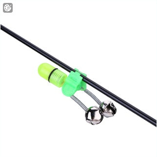 SHINEBOXX night fishing rod bell alert system for improved visibility during nighttime fishing