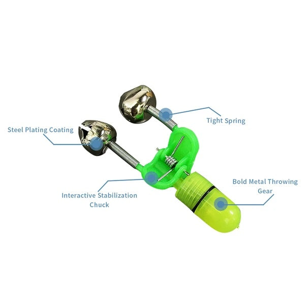 SHINEBOXX night fishing lure with steel plating and interactive stabilization for effective angling