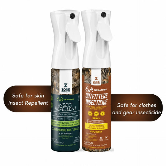 Zone Protects Insect Repellent 6oz spray for skin with 24-hour protection and odorless formula for outdoor use