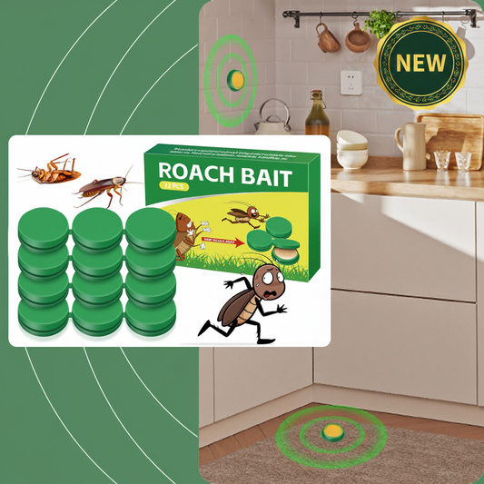 Cockroach Bait Station 12/24 Pack – Cockroach Trap Roach Bait Station