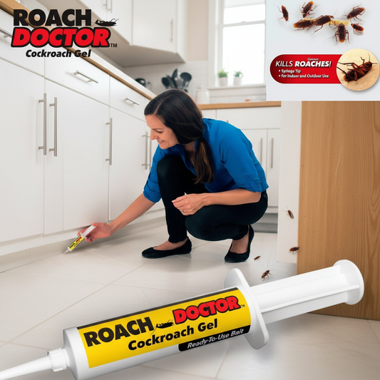 Roach Doctor. Roach Gel Bait, ready-to-use formula for effective indoor and outdoor roach control. Shineboxx
