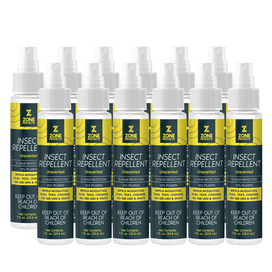 Zone Protects Insect and Tick Repellent Spray 4 oz — protects against bugs and ticks, unscented formula